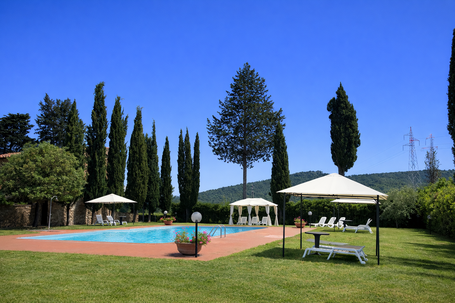 Gazebo piscina